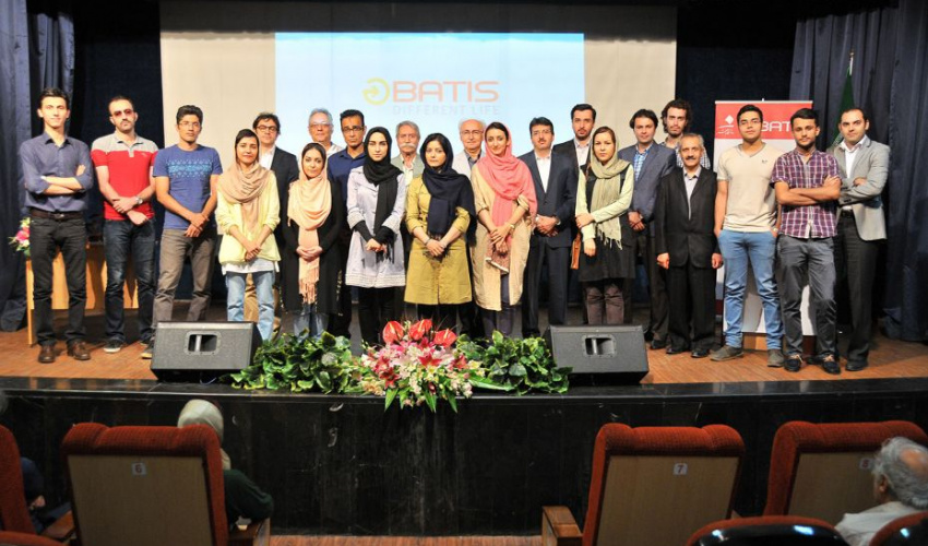 مراسم اختتامیه کارگاه طراحی دانشجویان طراحی صنعتی و شرکت باتیس